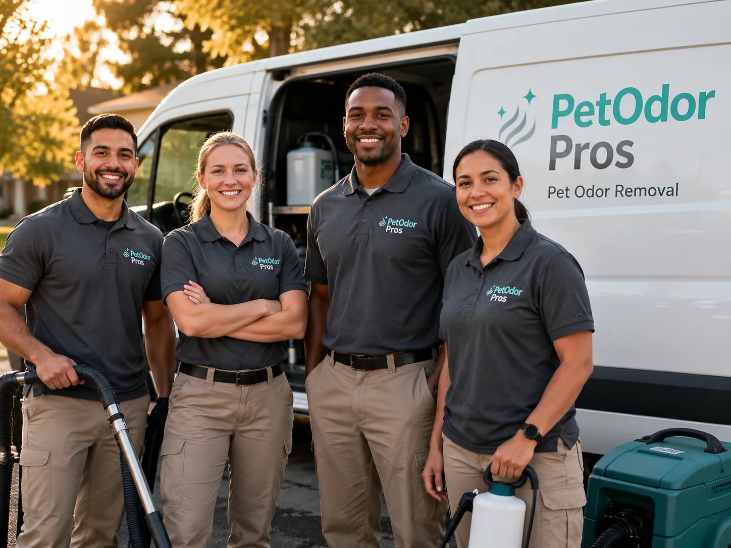 Pet Odor Removal team serving De Valls Bluff, AR